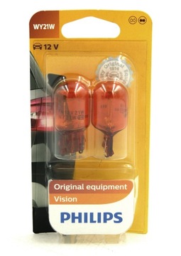 PHILIPS WY21W VISION 12V 21W 2szt POMARAŃCZOWA