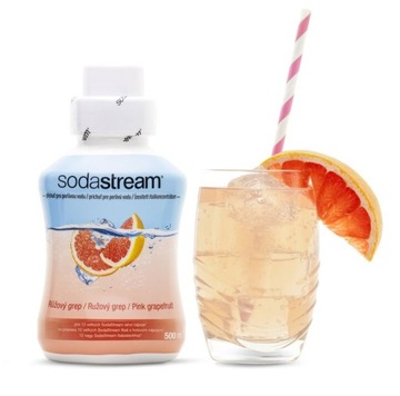 SODASTREAM АПЕЛЬСИНОВЫЙ СИРОП МАНГО КОНЦЕНТРАТ + ЛИМОНАД НОЛЬ + РОЗОВЫЙ ГРЕЙПФРУТ!