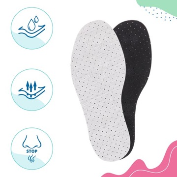Стельки для обуви против пота ДЕТСКИЕ 28