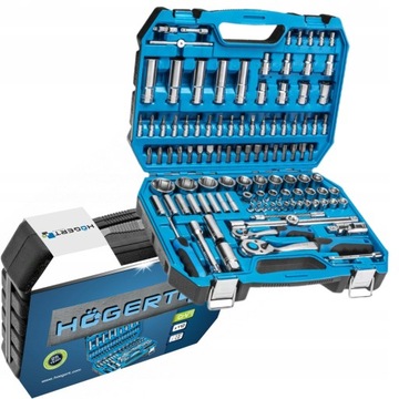 НАБОР ТОРЦЕВЫХ КЛЮЧЕЙ HOGERT 112 шт. HT1R432