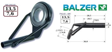 PRZELOTKA SZCZYTOWA BALZER SIK INLAY F-13,5/7,6 mm