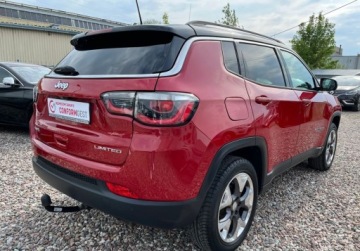 Jeep Compass II SUV 1.4 Multiair 170KM 2018 Jeep Compass automat, 4x4, skory, nawigacja , kamera 1.4 Benzyna 170KM, zdjęcie 4