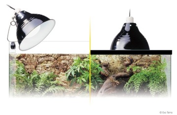 EXO TERRA Glow Light SMALL 14cm Oprawa Klosz 100W