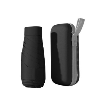 Mały przenośny parasol w mini kapsule