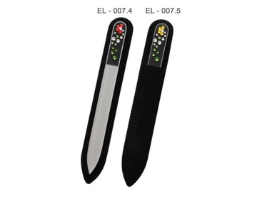 Уникальная чешская ПИЛКА, 13 см, в футляре, украшенная кристаллами Сваровски.