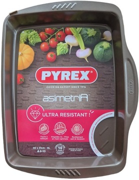 FORMA BLACHA DO PIECZENIA PYREX ASIMETRIA 6L 40x31cm