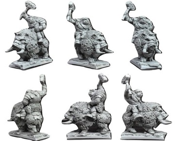 Scibor 28GB0030 figurka Orc Warrior on Boar 28mm