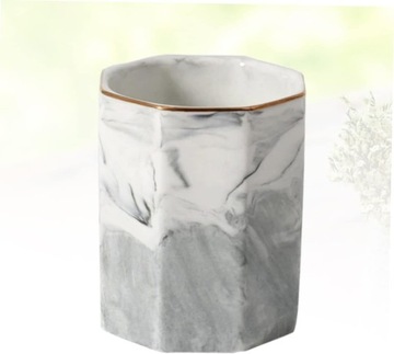 1 Мраморные кисти для макияжа Мраморный керамический подстаканник