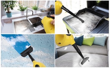 Wielofunkcyjny odkurzacz parowy, Ręczny myjka parowy z barierą parową