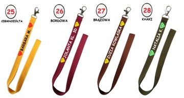 Smycz na klucze PERSONALIZOWANA - dla dziewczyny, mamy itp