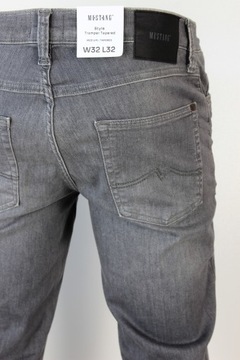 MUSTANG TRAMPER TAPERED SLIM SPODNIE JEANS _ W38 L32