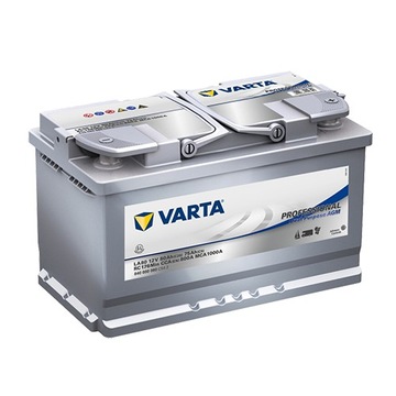 VARTA PROFESSIONAL AGM LA80 80Ah 800A JACHT,KAMPER