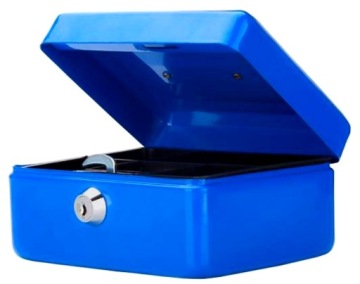 ЗАКРЫВАЕМАЯ МЕТАЛЛИЧЕСКАЯ КАССЕТА ДЛЯ ДЕНЕГ, ЯЩИКА ДЛЯ ДОКУМЕНТОВ и т. д.