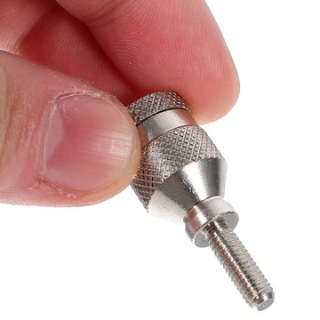 Малый металлический гриф саксофона с винтовой гайкой в ​​тон