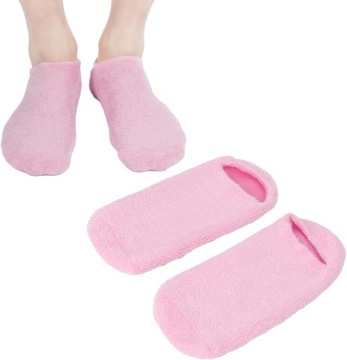 УВЛАЖНЯЮЩИЕ ГЕЛЕВЫЕ НОСКИ ДЛЯ ДОМАШНЕГО СПА