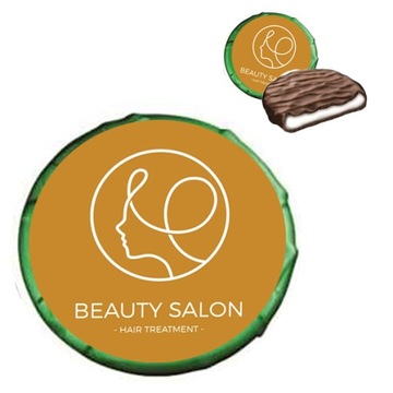 Пастилки в шоколаде с логотипом компании, фирменный дизайн, экспресс, 200 шт.