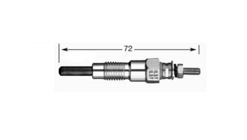 Świeca żarowa KUBOTA silnik ZB600