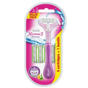 WILKINSON Xtreme3 Beauty maszynka + wkłady