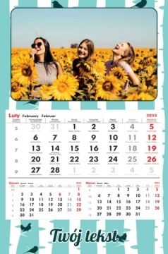 Календарь с одной фотографией 2024 Ваши фотографии