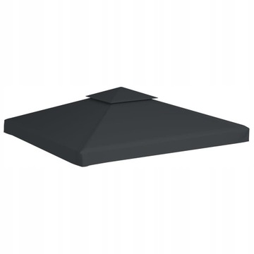 Zadaszenie VidaXL tworzywo sztuczne 300 x 300 x 1cm