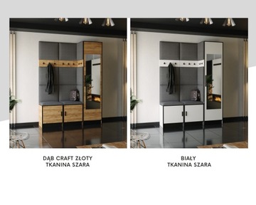 Гардероб DIOR 20 с сиденьем, мягкая панель