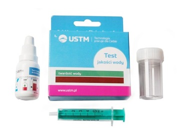 TEST TWARDOŚCI WODY KROPELKOWY TESTER USTM TEST-T