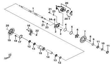 ЗАДНИЕ ТОРМОЗНЫЕ КОЛОДКИ Quad TGB TARGET 250/325cc