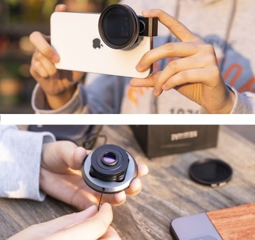 Obiektyw Anamorficzny Anamorphic Lens 1.55x / ULANZI do Telefonu na Telefon