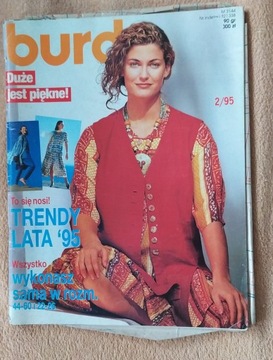 Burda plus duże jest piękne 2/95