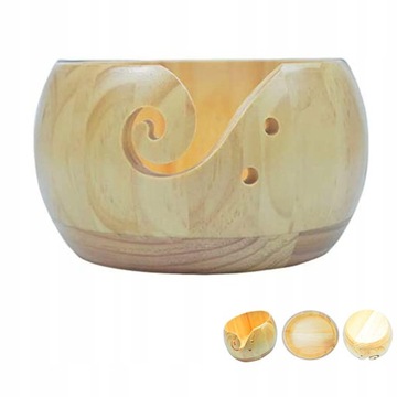 MISKA PRZĘDZY DO ROBÓTEK RĘCZNYCH WEŁNIANA 15*8 CM