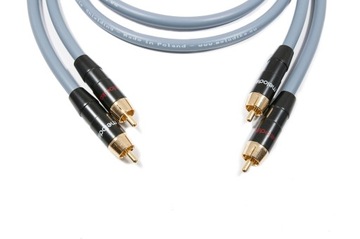 Кабель Melodika MD2R05G 2xRCA - 2x RCA Gunmetal - 0,5м