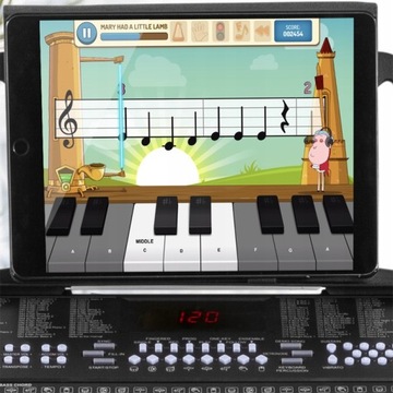 Обучающий набор KEYBOARD PREMIUM MAX, штатив, скамейка