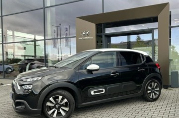 Citroen C3 III Hatchback Facelifting 1.2 PureTech 110KM 2023 Citroen C3 110 KM Tempomat Salon Polska Tapicerka Mica Grey FV23, zdjęcie 19