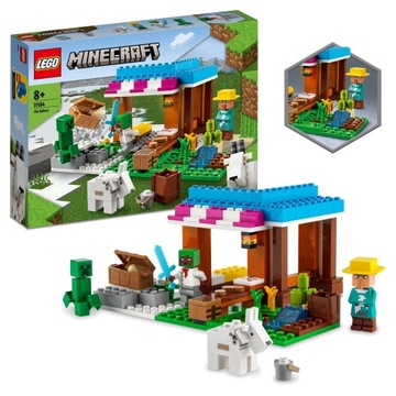LEGO Minecraft 21184 Piekarnia 154 el. Prezent