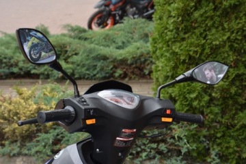 ЗЕРКАЛА ДЛЯ МОТОЦИКЛОВ GX M8 R+R окрашенные СКУТЕРЫ