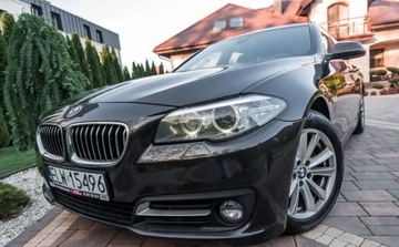 BMW Seria 5 F10-F11 Touring 520d 190KM 2014 BMW Seria 5 BMW Seria 5 520d Luxury Line sport