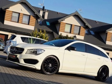 Mercedes CLA C117 Shooting Brake Facelifting 1.5 180 d 109KM 2017 Mercedes-Benz CLA AMG Line___BiXenon LED Skora Alcantara Kamera Panorama A, zdjęcie 32