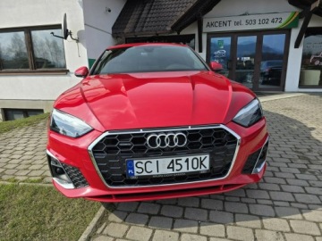 Audi A5 F5 Coupe Facelifting 2.0 40 TDI 204KM 2021 Audi A5 Sportback Quattro + S-Line + tylko 32770, zdjęcie 2