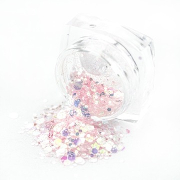 Płatki ozdoby PROFICO do paznokci zdobienia SPARKL