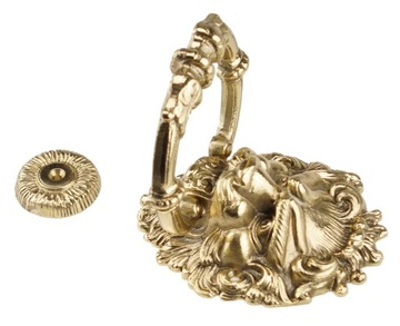 ДВЕРНОЙ МОЛОТОК, ЛАТУНЬ, БОЛЬШОЙ, ЗОЛОТОЙ