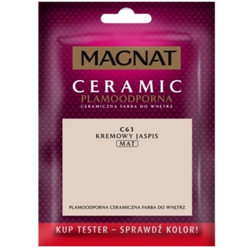 FARBA MAGNAT CERAMIC 0,03L C63 KREMOWY JASPIS