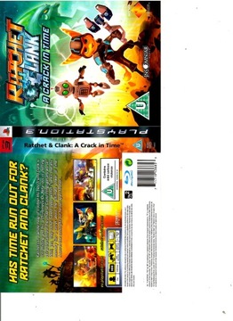приключенческая игра для детей на PS3 RATCHET CLANK A CRACK IN TIME весело
