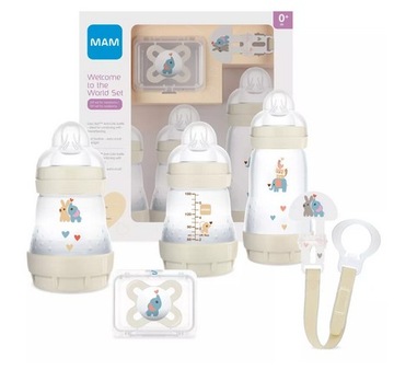 MAM BABY WELCOME TO THE WORLD ZESTAW UPOMINKOWY BABY SHOWER BETTER TOGETHER