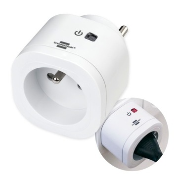 Zdalnie Sterowane Smart Gniazdo Elektryczne WiFi Brennenstuhl WA 3000 SX1