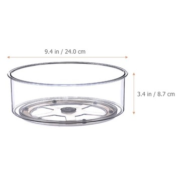 ВРАЩАЮЩИЙСЯ ПОДНОС-ОРГАНИЗАТОР ДЛЯ ЗАКУСОК