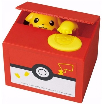 Elektroniczna skarbonka Pokémon od Pikachu