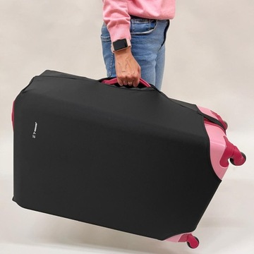 Защитный чехол для большого дорожного чемодана L, чемодан 70x50x30, черный