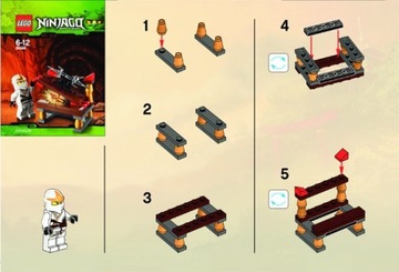 Lego Instrukcja - Hidden Sword 30086