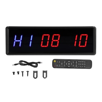 ТРЕНИРОВОЧНЫЕ ЧАСЫ СЕКундОМЕР ДЛЯ УПРАЖНЕНИЙ LED USB GYMBE