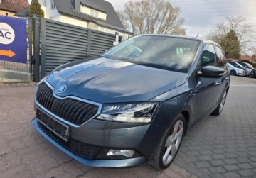 Skoda Fabia III Hatchback Facelifting 1.0 MPI 75KM 2019 Skoda Fabia Swiezo sprowadzony Zarejestrowany. Ubezpieczony. MPI. Radar., zdjęcie 7